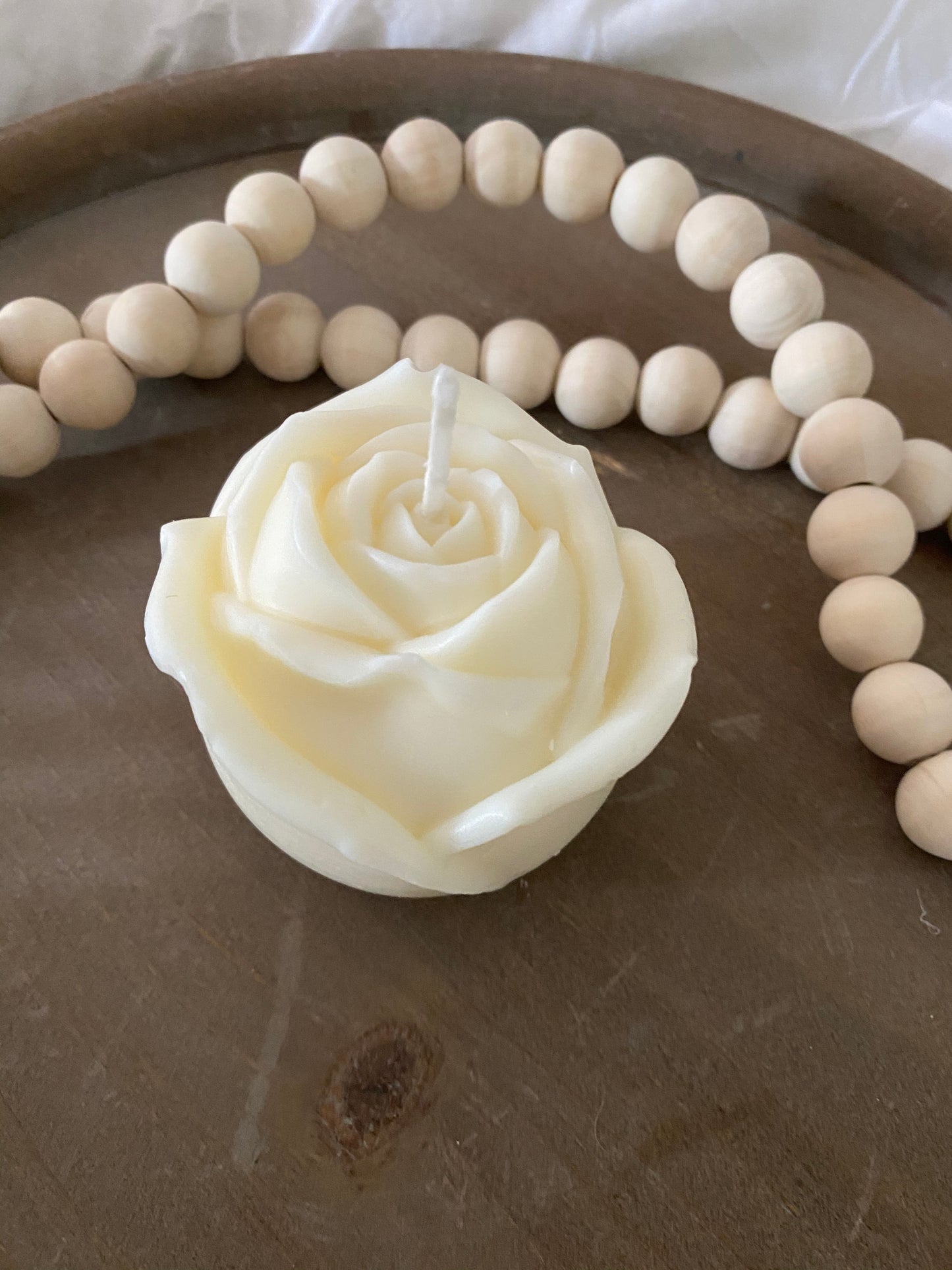 Rose Candle