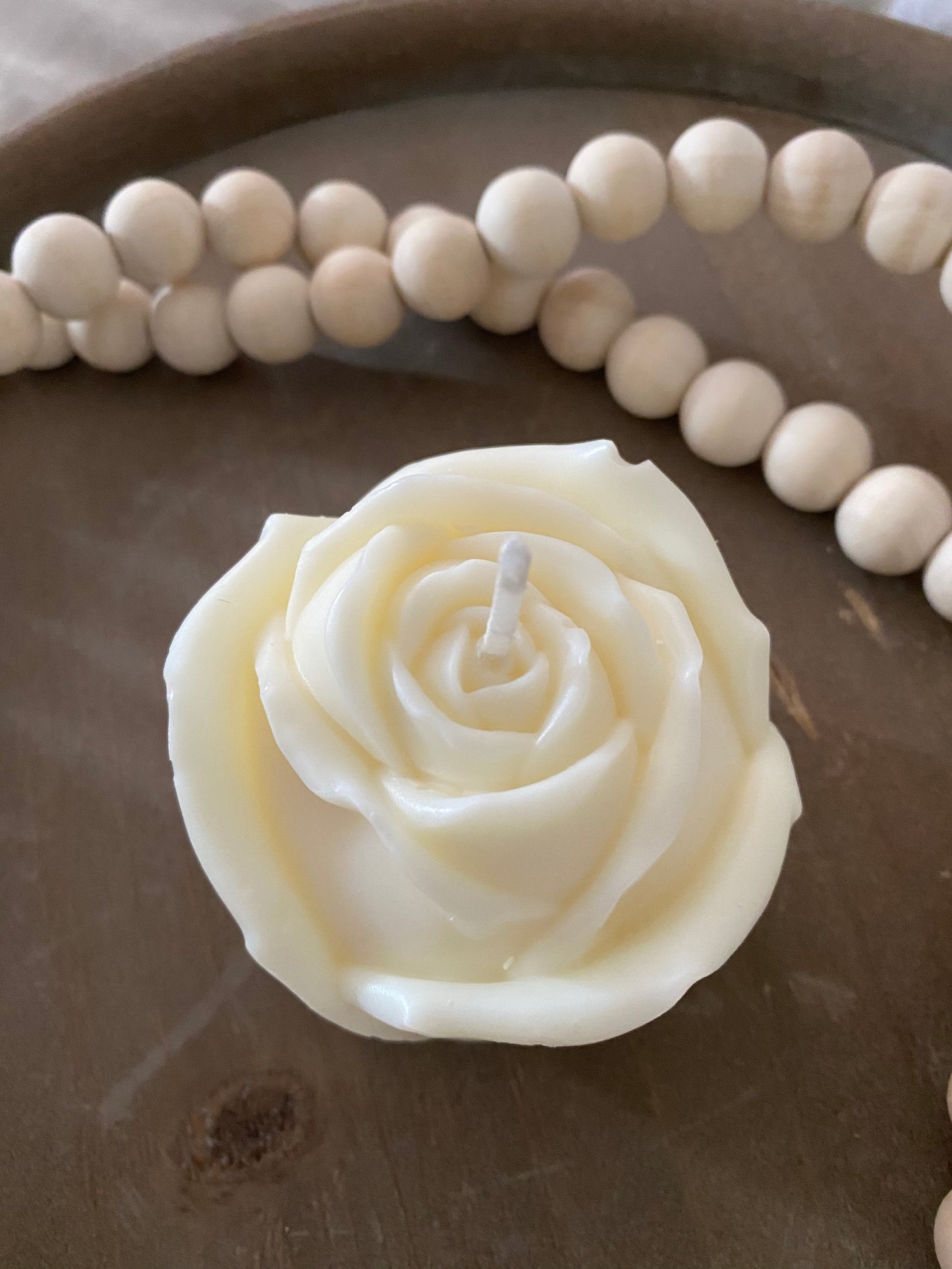 Rose Candle